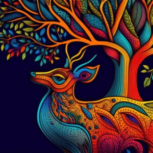 Fauna Gond Art